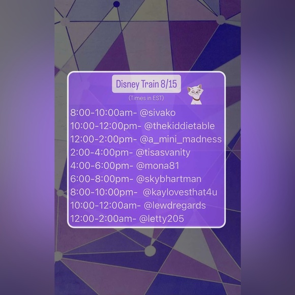 DISNEY TRAIN SHARE SHOW ๐๐๐ - Picture 2 of 2